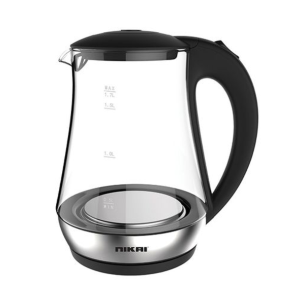 Nikai Glass Pot Kettle 1.7 Litre Capacity | NK323G