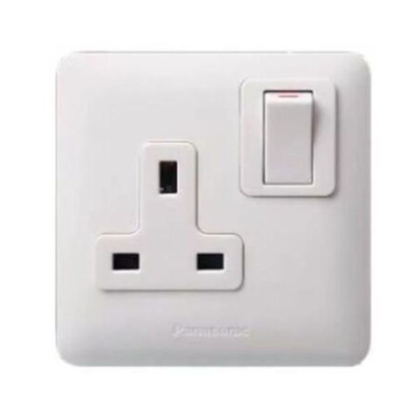 Panasonic Wall Socket 1G 13A | WABA1211-N